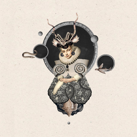 Órbita, collage de CASACOLLAGE. Original actualizado de 3543 × 3543 píxeles.