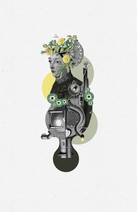 Sentir, collage de CASACOLLAGE. Original actualizado de 3543 × 5476 píxeles.